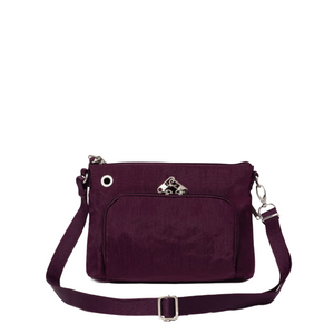 BAGGALLINI SECURTEX ANTI-THEFT MEMENTO CROSSBODY BAG